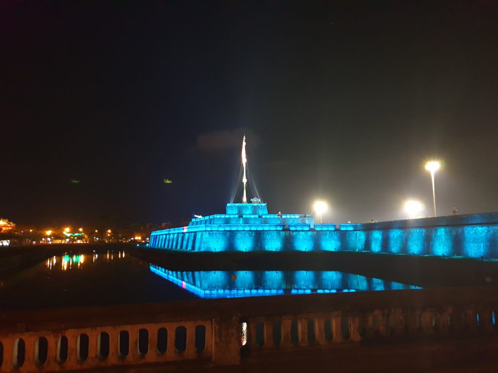 Bandiera illuminata