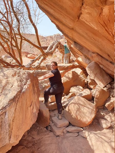 Twyfelfontein tra le rovine