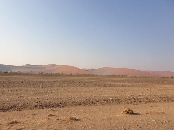La strada verso il Sesriem