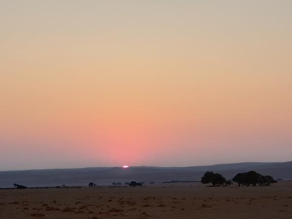 Sesriem al tramonto