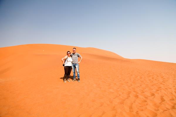 Sesriem noi tra le dune